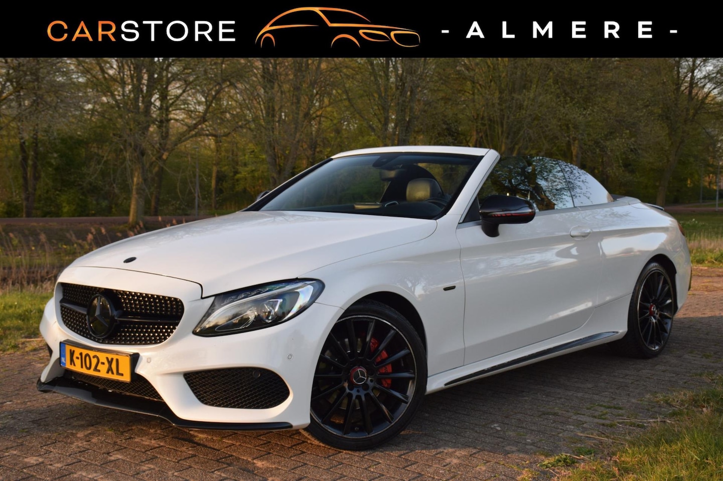 Mercedes-Benz C-klasse Cabrio - 180 Edition 1*AMG-Pakket*Burmester*Nekverwarming*Aut*Enz - AutoWereld.nl