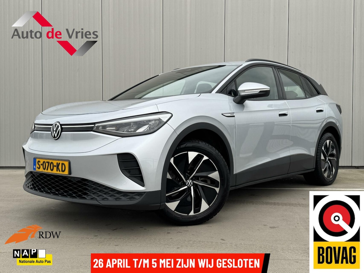 Volkswagen ID.4 - Pro 77 kWh|NL-Auto|Trekhaak - AutoWereld.nl