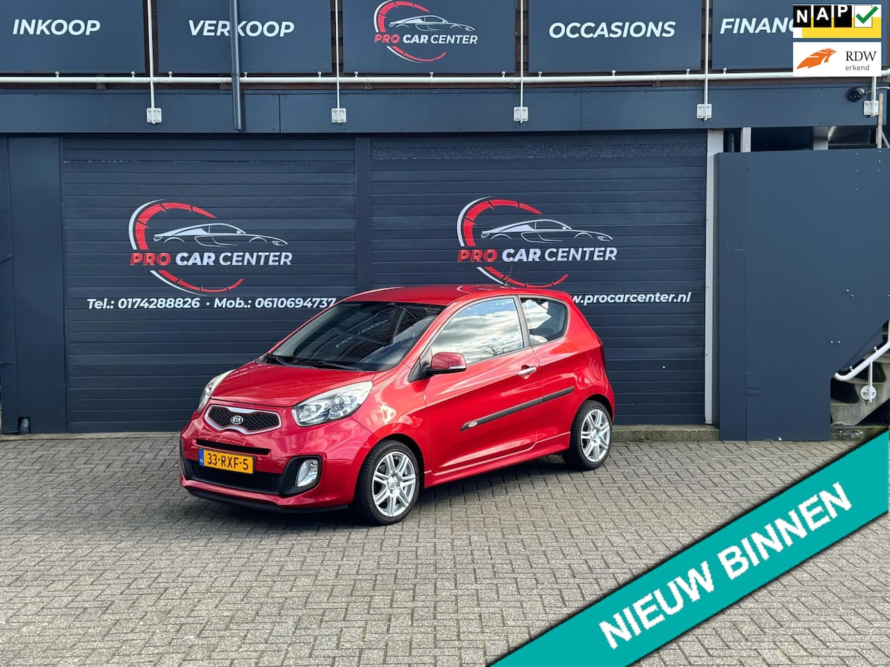Kia Picanto - 1.0 CVVT Comfort Pack CLIMATE|KEYLESS.ENTRY| EL.RAMEN| LMV| NAP| APK - AutoWereld.nl
