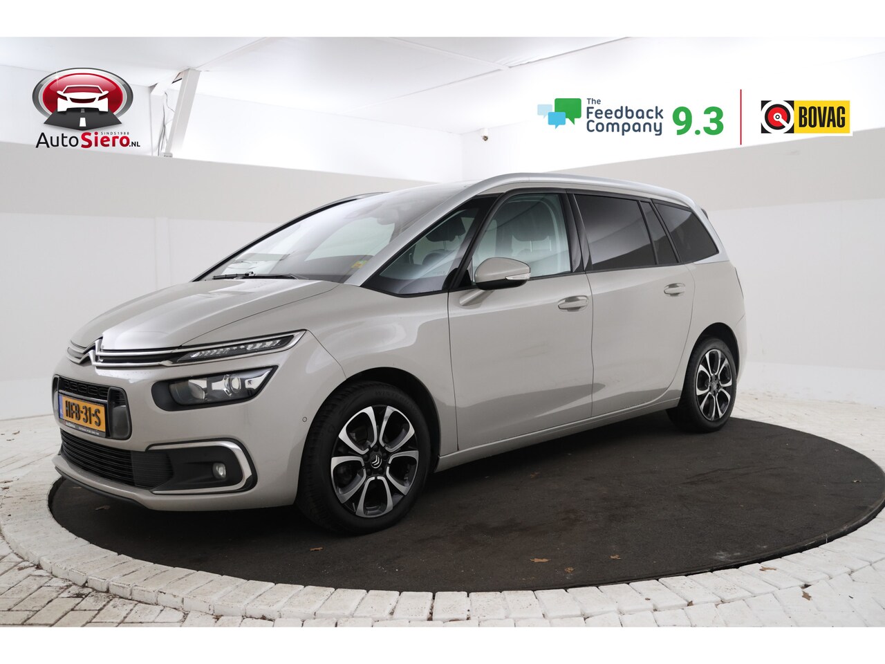Citroën Grand C4 SpaceTourer - 1.5 BlueHDI Shine Navigatie, Leer, Massage,  7 Persoons, Automaat, Airco - AutoWereld.nl