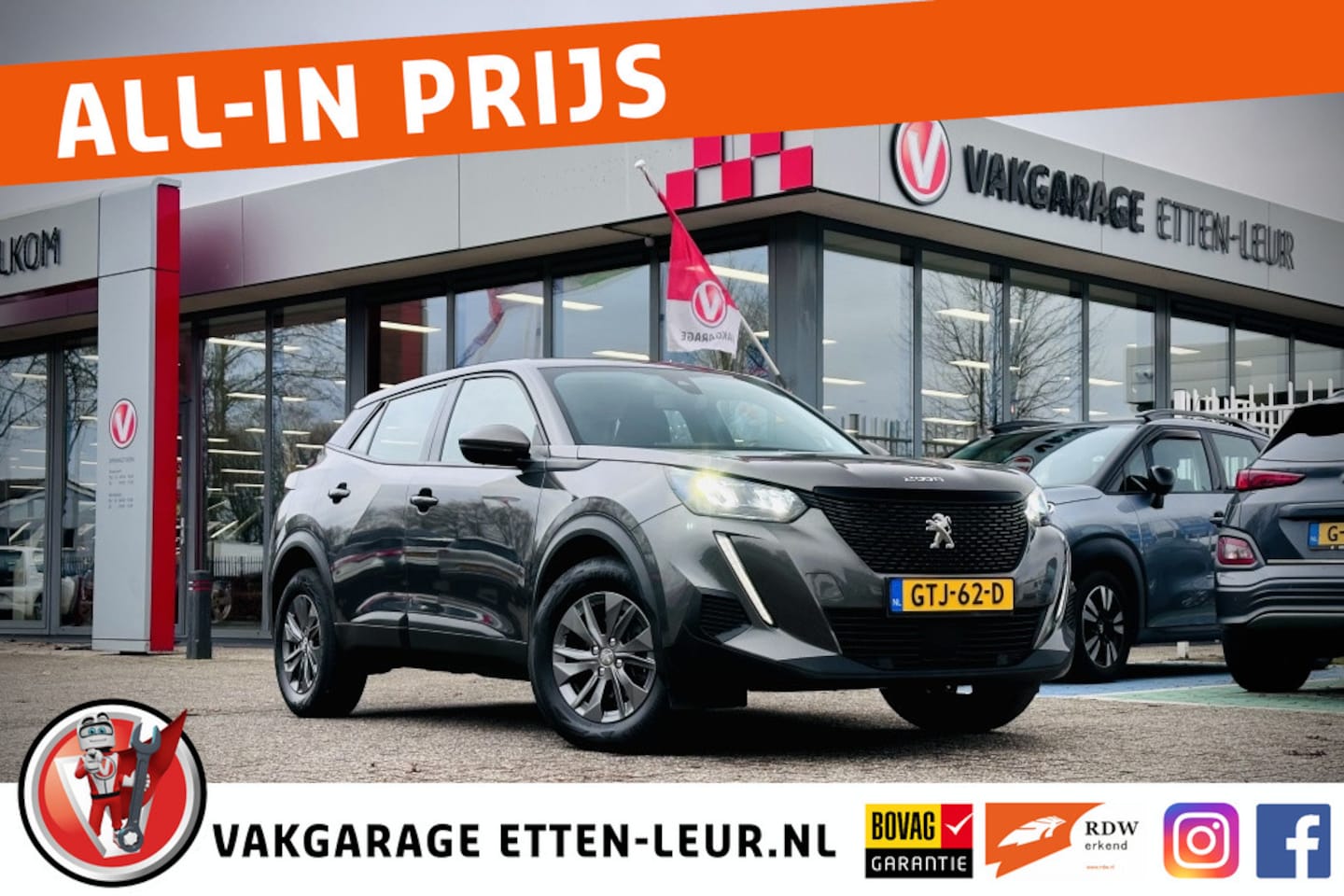 Peugeot 2008 - 1.2 PureTech Active / CAMERA / STOELVERWARMING / LED - AutoWereld.nl