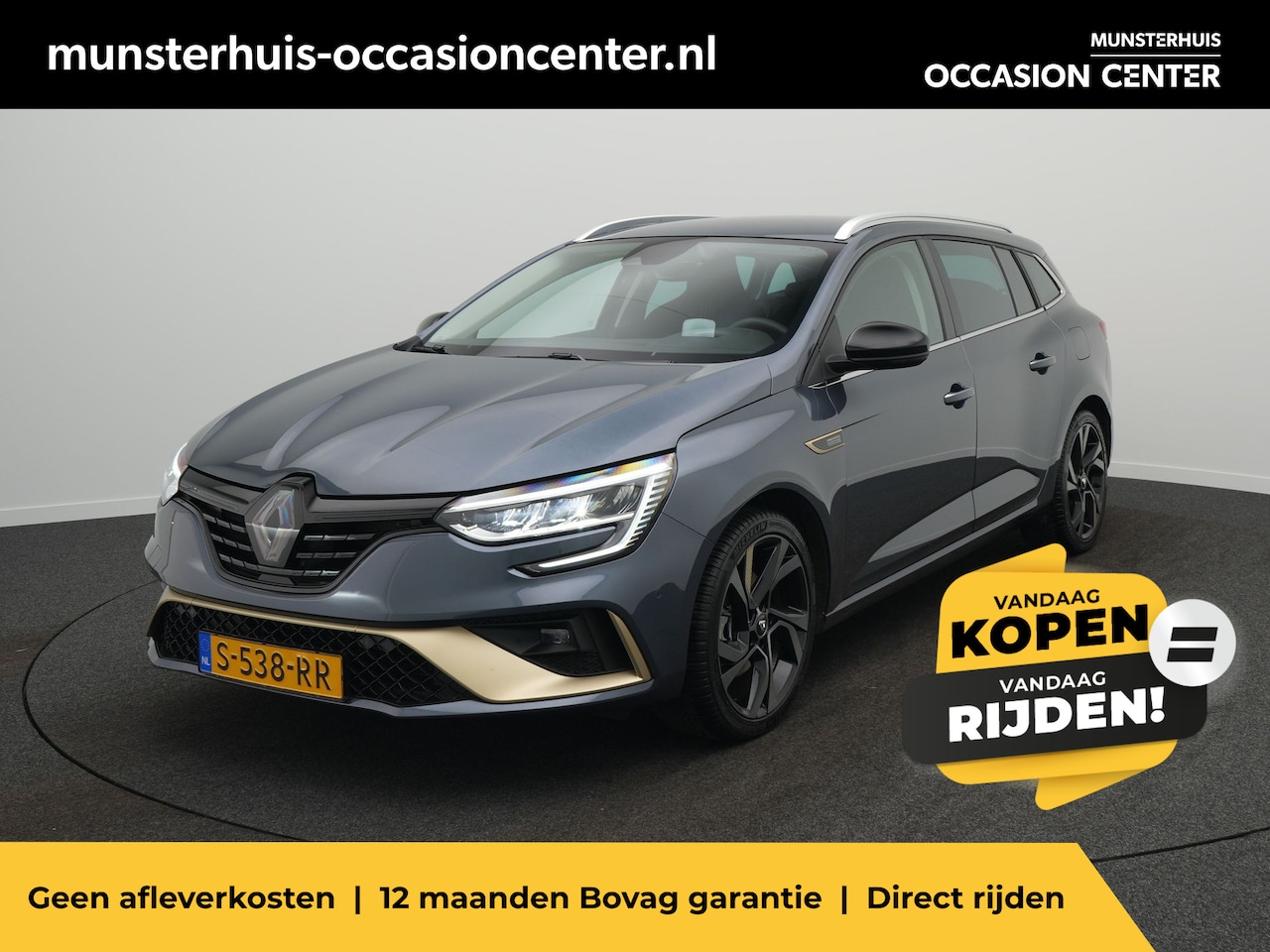 Renault Mégane E-Tech - Estate 1.6 Plug-In Hybrid 160 E-Tech Engineered - RIJKLAARPRIJS - All seasonbanden - Trekh - AutoWereld.nl