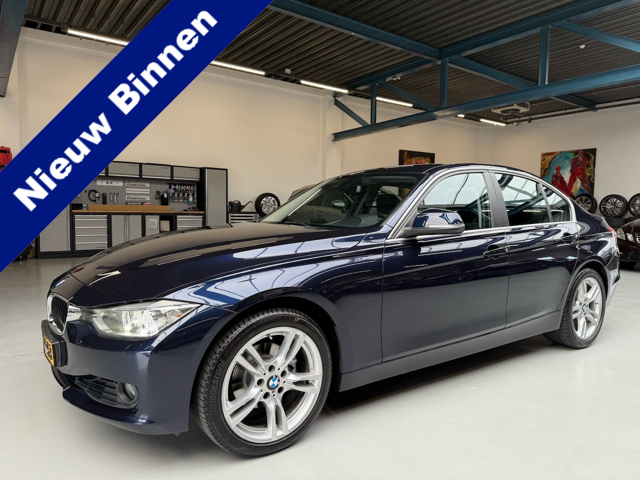 BMW 3-serie - 320i High Executive Lederen Sportstoelen Stoelverwarming - AutoWereld.nl
