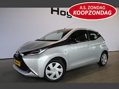 Toyota Aygo - 1.0 VVT-i x-pure Airco LED Dealer Onderhouden Inruil Mogelijk