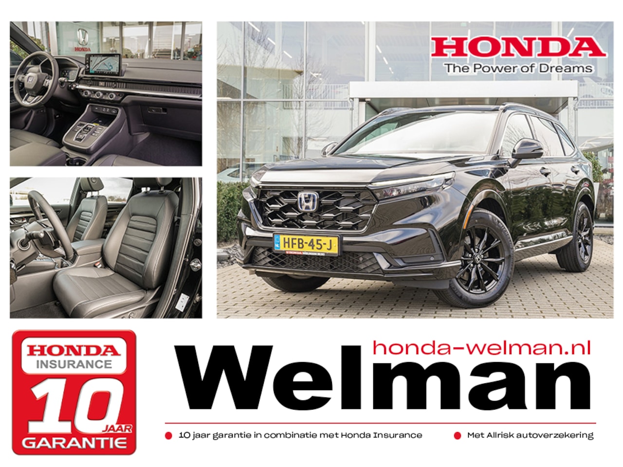 Honda CR-V - 2.0i e:PHEV ADVANCE TECH - DEMO - PLUG-IN HYBRID - TREKHAAK - AutoWereld.nl