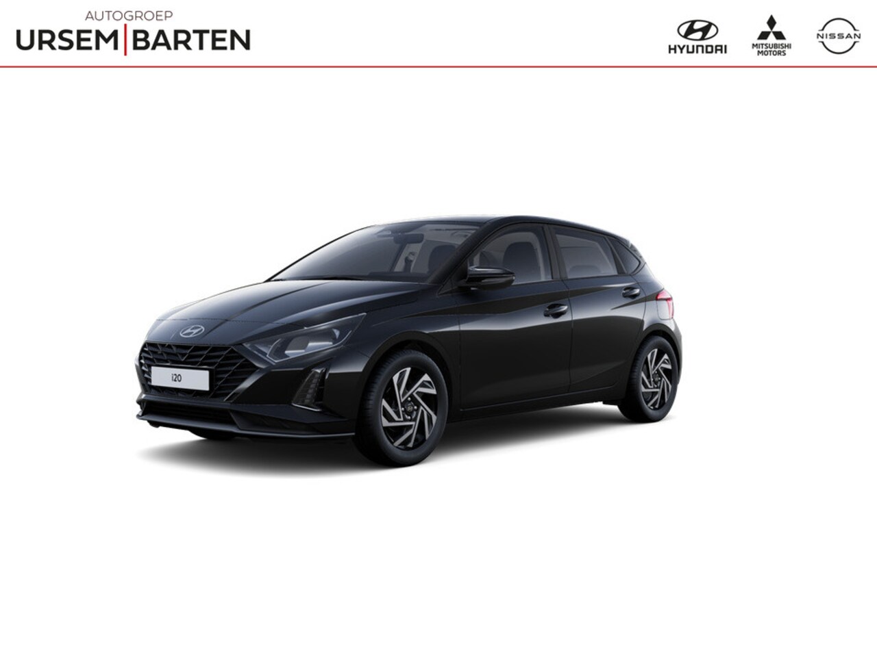 Hyundai i20 - 1.0 T-GDI Comfort Phantom Black Mica - AutoWereld.nl