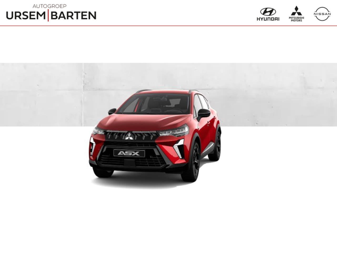 Mitsubishi ASX - 1.3 DI-T Intense+ | VAN €35.630 VOOR €34.130 Sunrise Red - AutoWereld.nl
