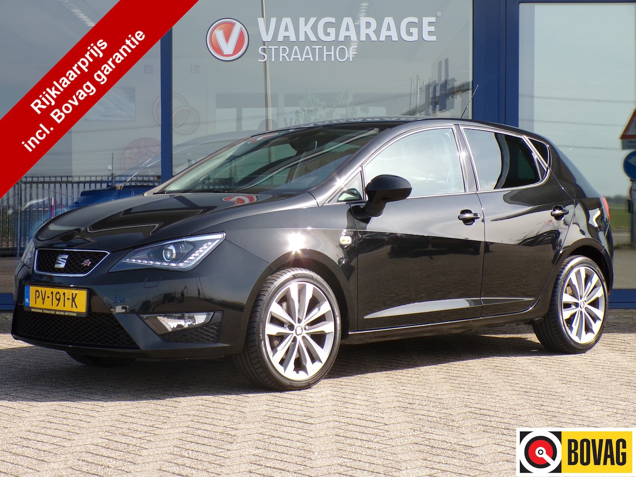 Seat Ibiza - 1.0 EcoTSI FR Connect 1.0 EcoTSI FR Connect, Automaat / Bi-Xenon / Navigatie / Camera / 17' Sportvelgen - AutoWereld.nl