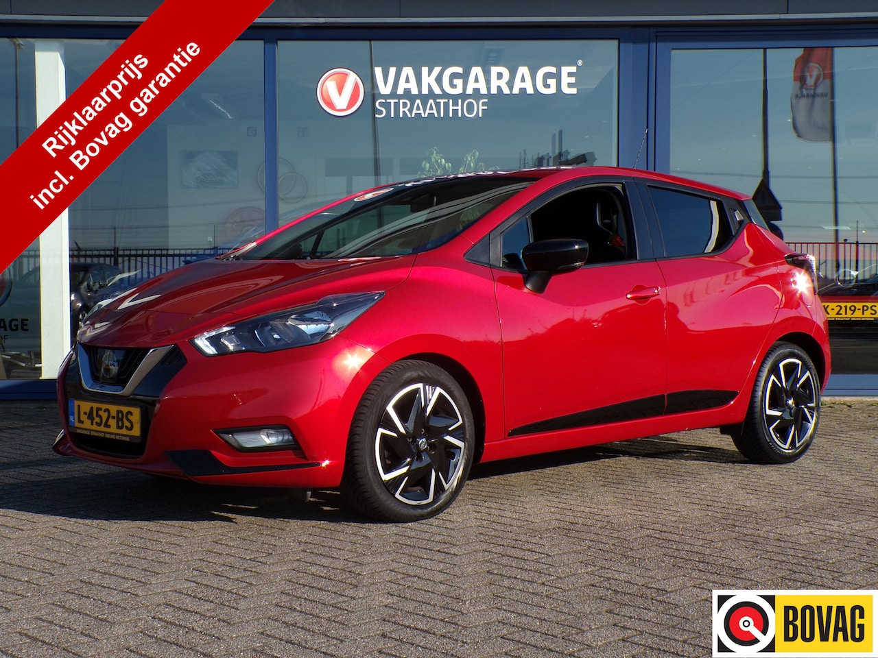 Nissan Micra - 1.0 IG-T N-Design 1.0 IG-T N-Design, Carplay + Android Auto / Sensoren + Camera / Climate Control / Navigati - AutoWereld.nl