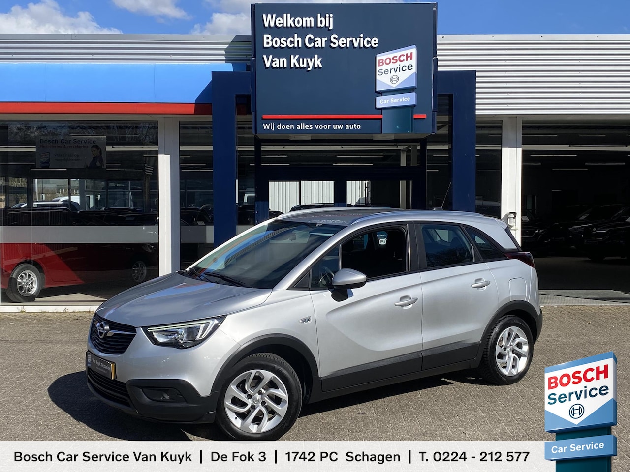 Opel Crossland X - 1.2 Online Edition / NL-Auto / Nieuwe-Distributie / Dealer-Onderhouden / Apple-Carplay & A - AutoWereld.nl