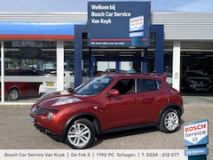 Nissan Juke - 1.6 DIG-T Tekna / 190 PK / Cruise-Control / Vol-Leder / Afneembare-Trekhaak / Keyless / Ra