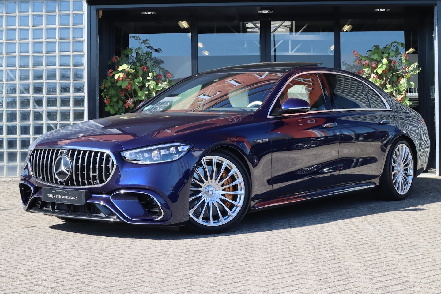 Mercedes-Benz S-klasse - AMG 63 S E Performance | Manufaktur Mystiekblauw, Manufaktur Exclusief interieur, Keramisc - AutoWereld.nl