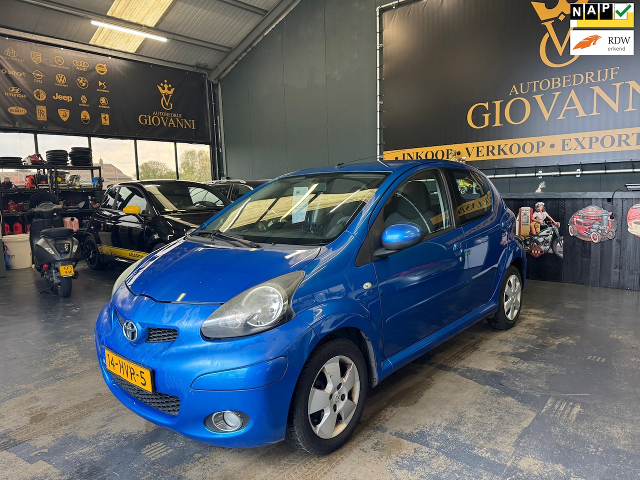 Toyota Aygo - 1.0-12V Dynamic Blue inruilen is mogelijk - AutoWereld.nl