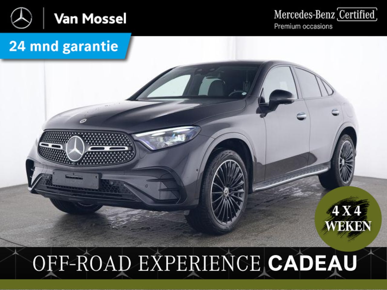 Mercedes-Benz GLC-klasse Coupé - 400e 4MATIC AMG Line /Panoramadak /Rijassistentiepakket Plus /Burmester /HUD - AutoWereld.nl