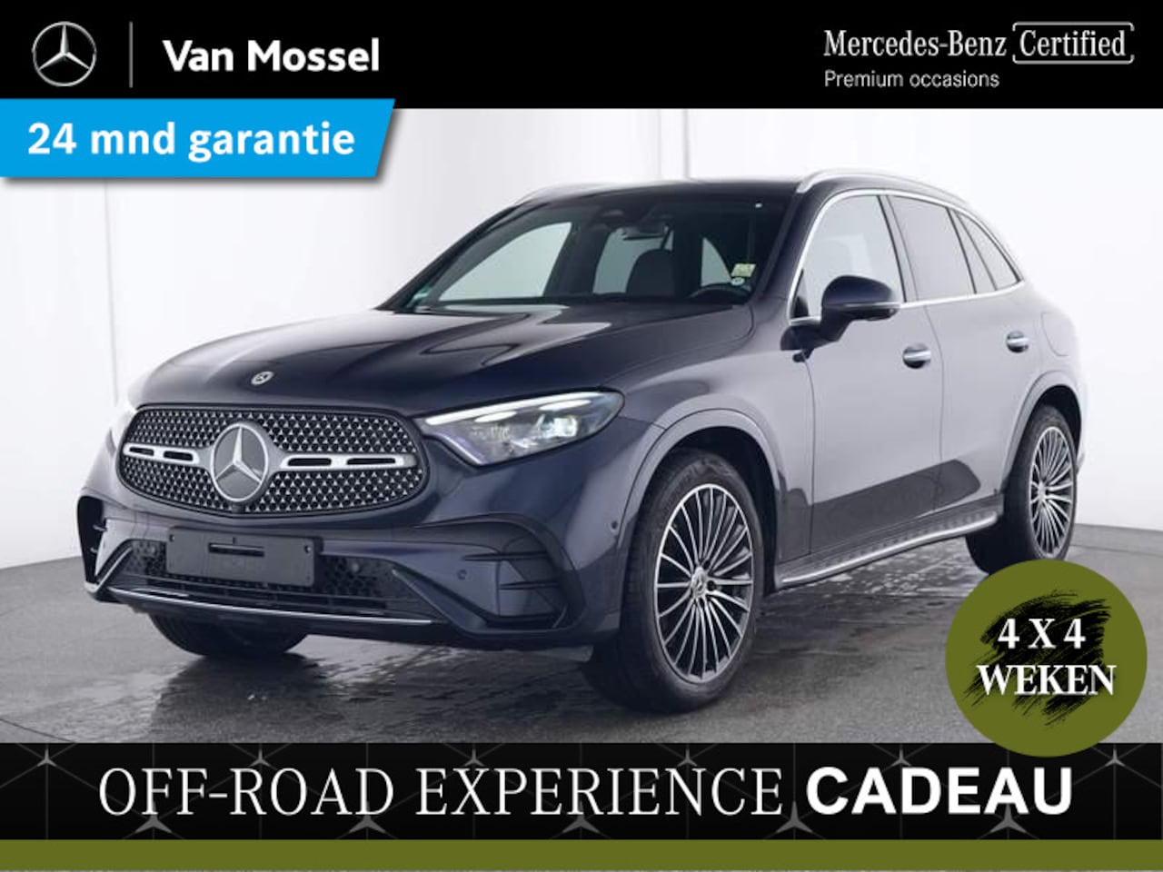 Mercedes-Benz GLC-klasse - 300e 4MATIC AMG Line / Premium Plus/ AIRMATIC/ Achterasbesturing/ Massage/ 20 inch/ Burmes - AutoWereld.nl
