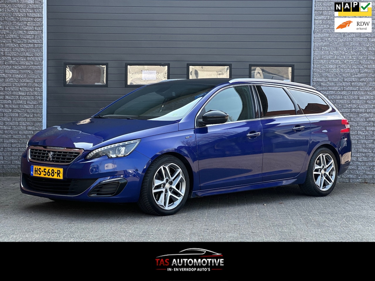 Peugeot 308 SW - 2.0 BlueHDI GT 180 AUTOMAAT/PANO/LEER/NAP - AutoWereld.nl
