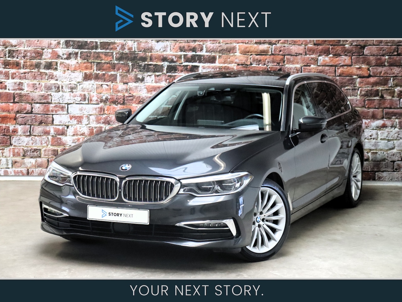 BMW 5-serie Touring - 530i xDrive High Executive Luxury Line Automaat / Navigatie Professional / Panoramadak / D - AutoWereld.nl