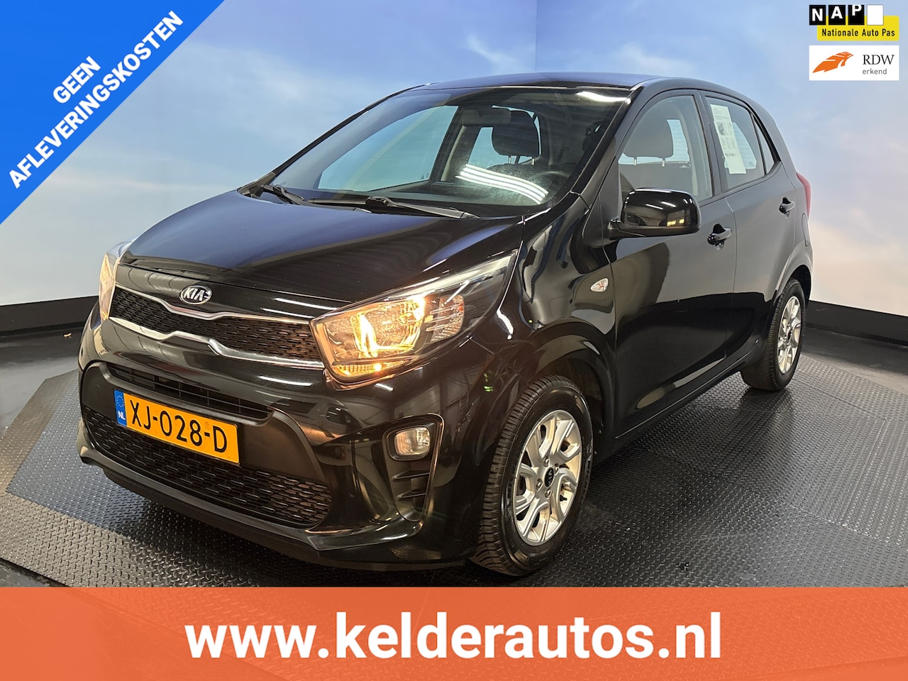 Kia Picanto - 1.0 CVVT ComfortPlusLine Navigator Navi, Cruise, Airco, LMV - AutoWereld.nl