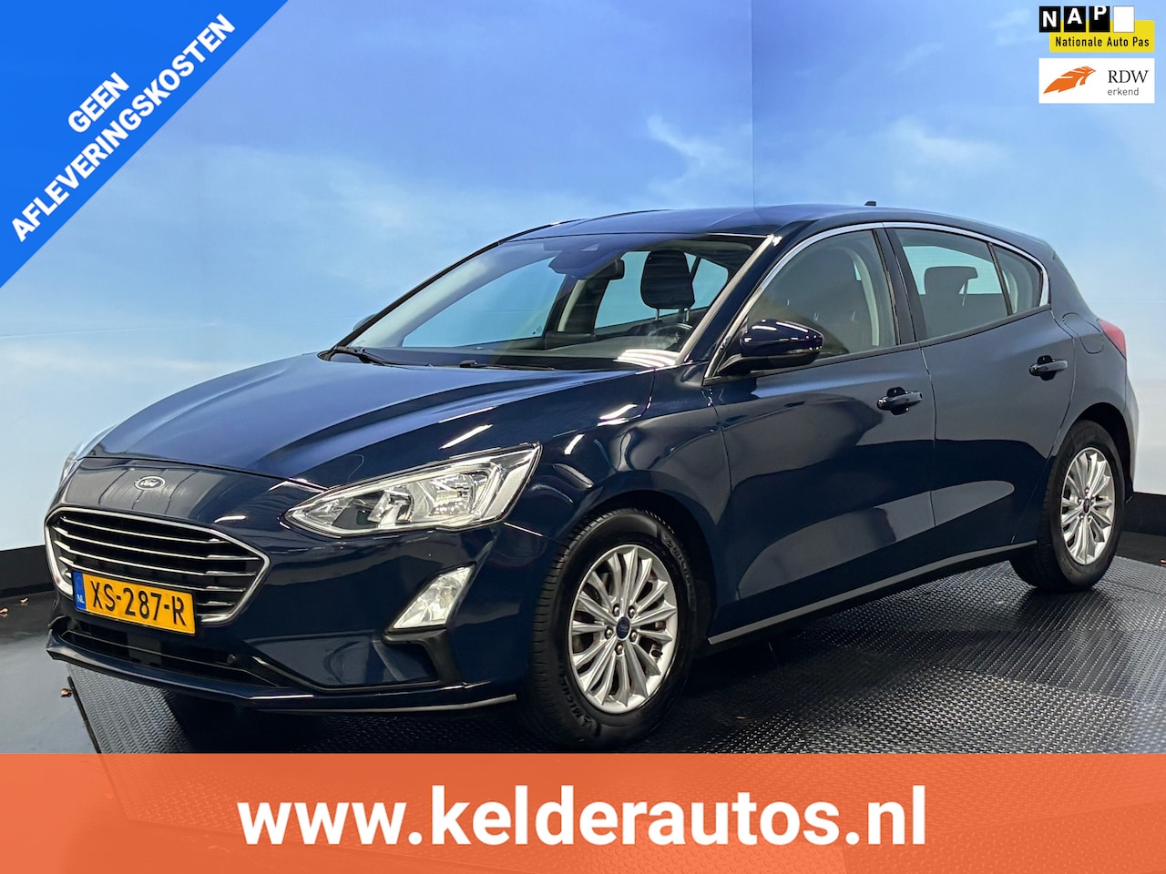 Ford Focus - 1.0 EcoBoost Titanium Business Navi | Clima | Cruise | PDC - AutoWereld.nl