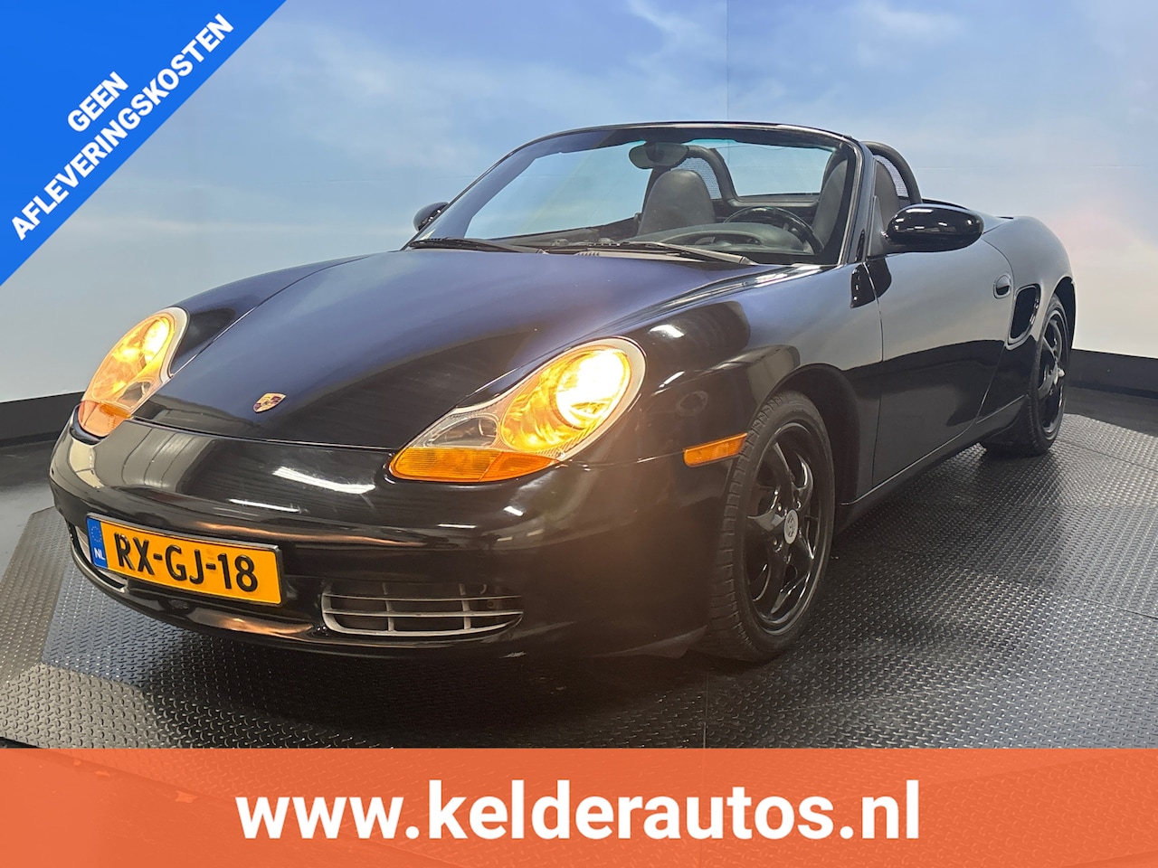 Porsche Boxster - 2.5 Origineel Nederlandse Auto, zeer weinig km's - AutoWereld.nl