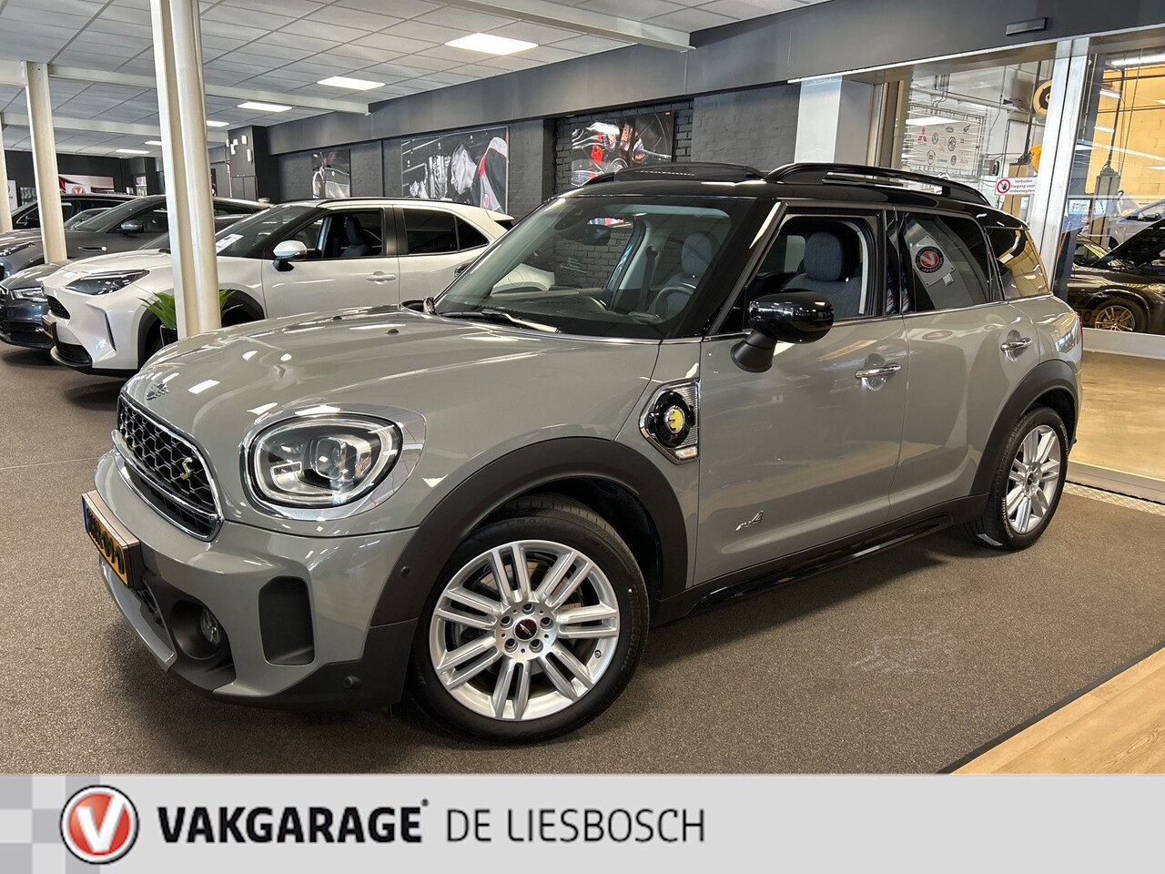 MINI Countryman - 2.0 Cooper S E ALL4 Business Edition Mini 2.0 Cooper S E ALL4 Business Edition,pano,navi,face lift,head up,stoelverw - AutoWereld.nl
