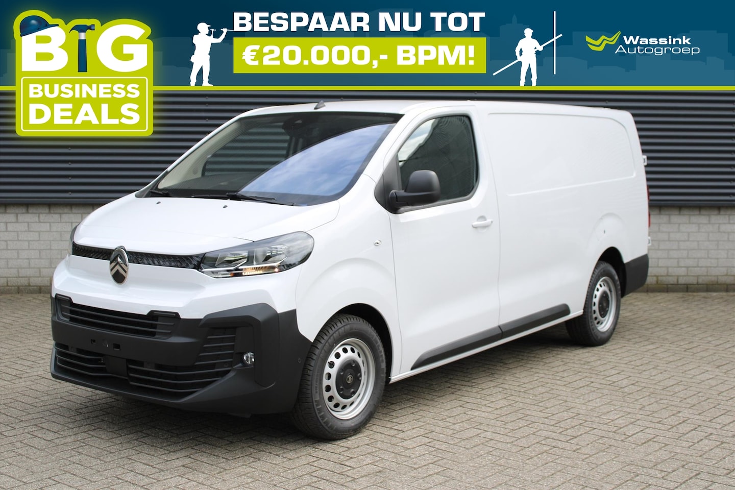 Citroën Jumpy - L3 2.0 BlueHDi 180pk Automaat I Comfort Pakket I Dynamic Nav Pakket I Trekhaak I Navigatie - AutoWereld.nl
