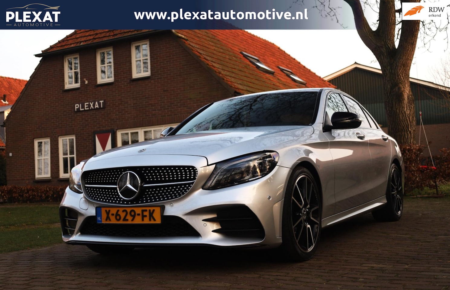 Mercedes-Benz C-klasse - 300 Premium Plus Pack Aut. | AMG-Pakket | 63S Diffuser | High Beam Led | Dodehoekbewaking - AutoWereld.nl
