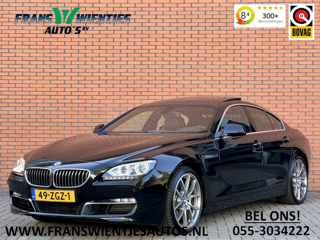 BMW 6-serie Gran Coupé - 640i High Executive | Dealer Onderhouden | Panoramadak | Head-Up Display | Elektrische Sto - AutoWereld.nl