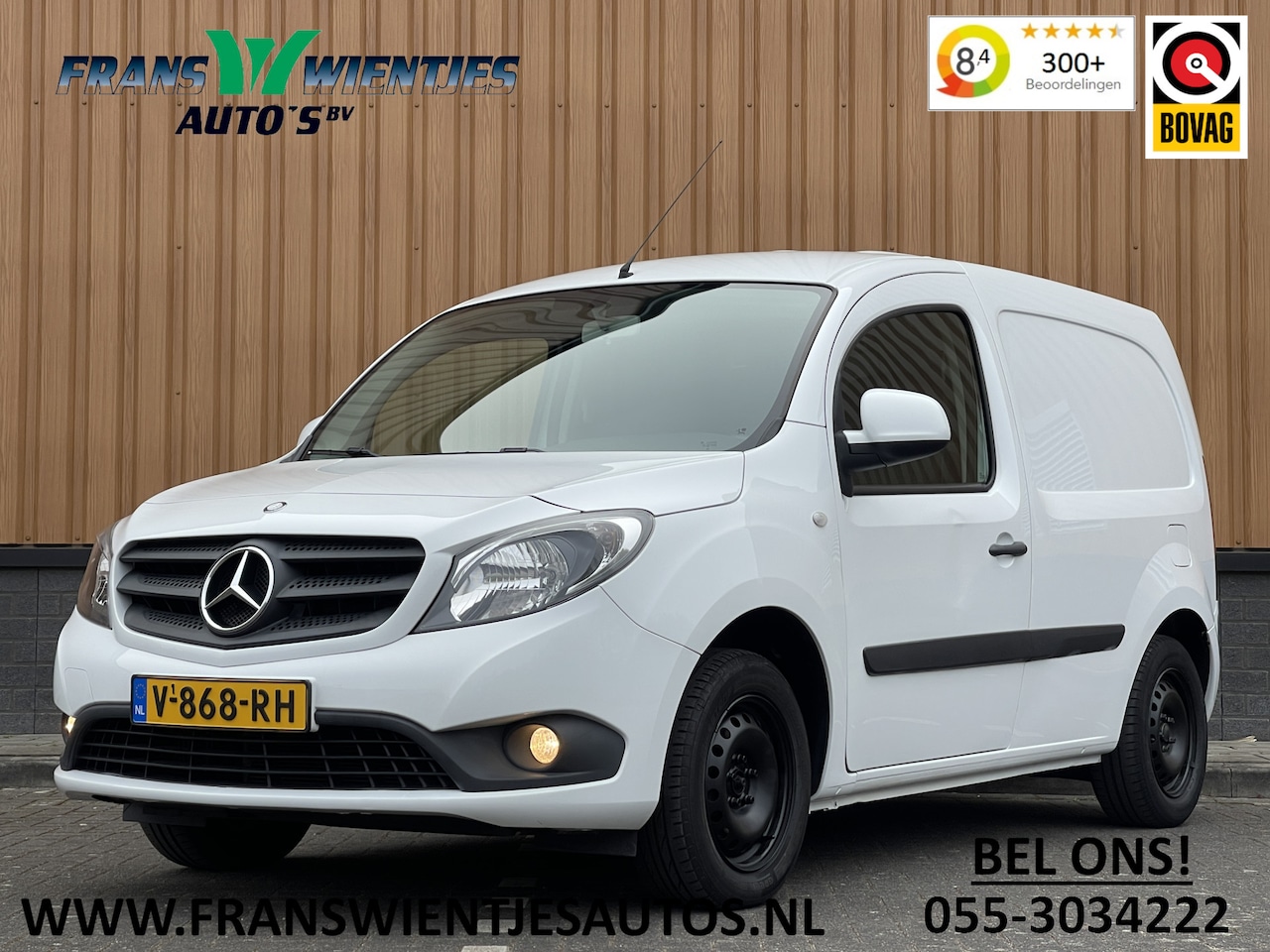 Mercedes-Benz Citan - 108 CDI BlueEFFICIENCY | Bluetooth | Cruise Control | Airconditioning | Tussenschot met Ru - AutoWereld.nl