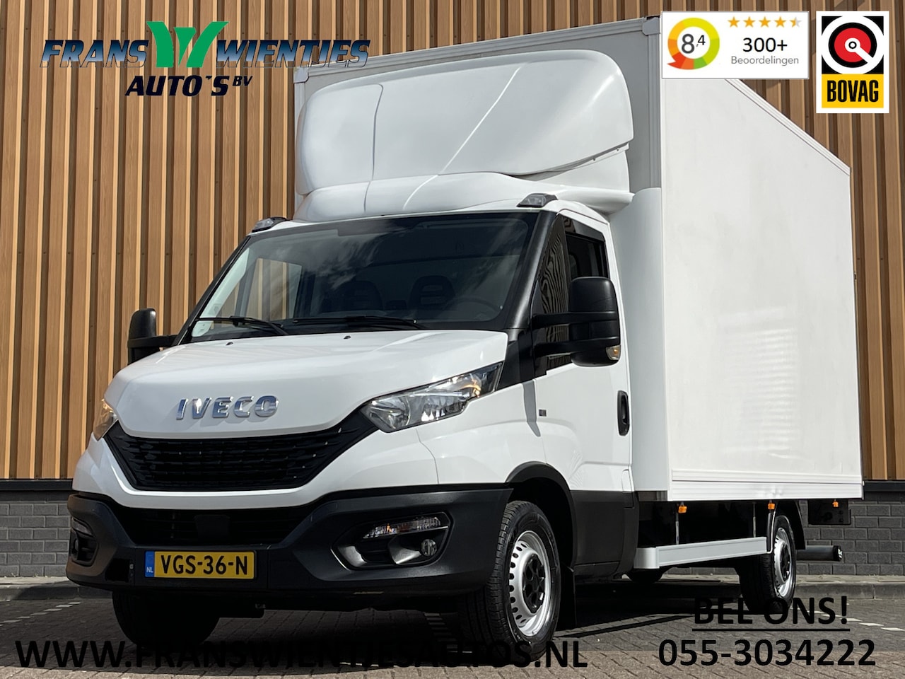 Iveco Daily - 35S18V 3.0 410 H2 | Laadklep | Marge | Meubel Bak | Airco | Radio | 3 zits | - AutoWereld.nl