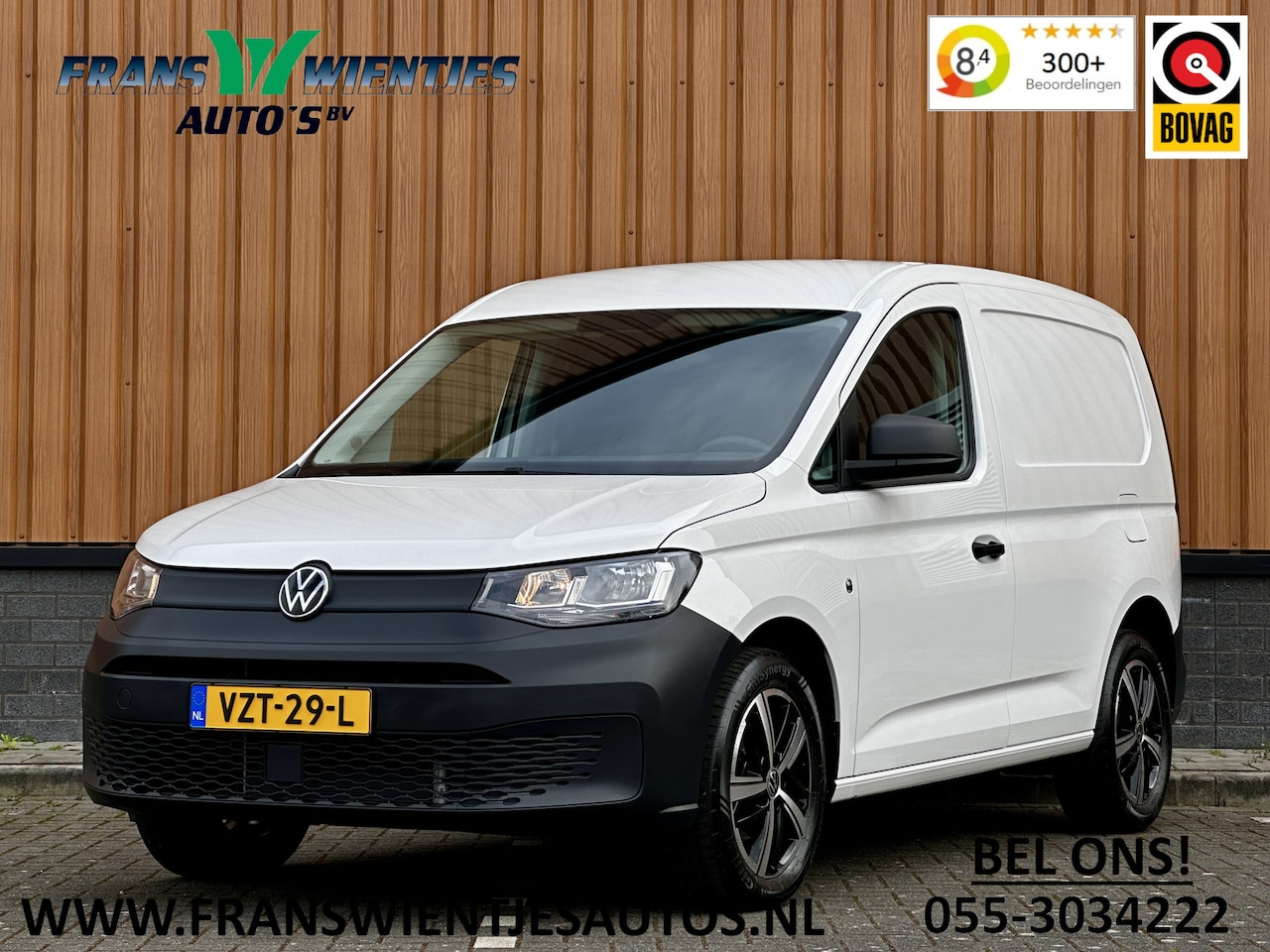 Volkswagen Caddy Cargo - 2.0 TDI Trend | Fabrieksgarantie | Bluetooth | Start-Stop Systeem | Radio | Origineel NL | - AutoWereld.nl