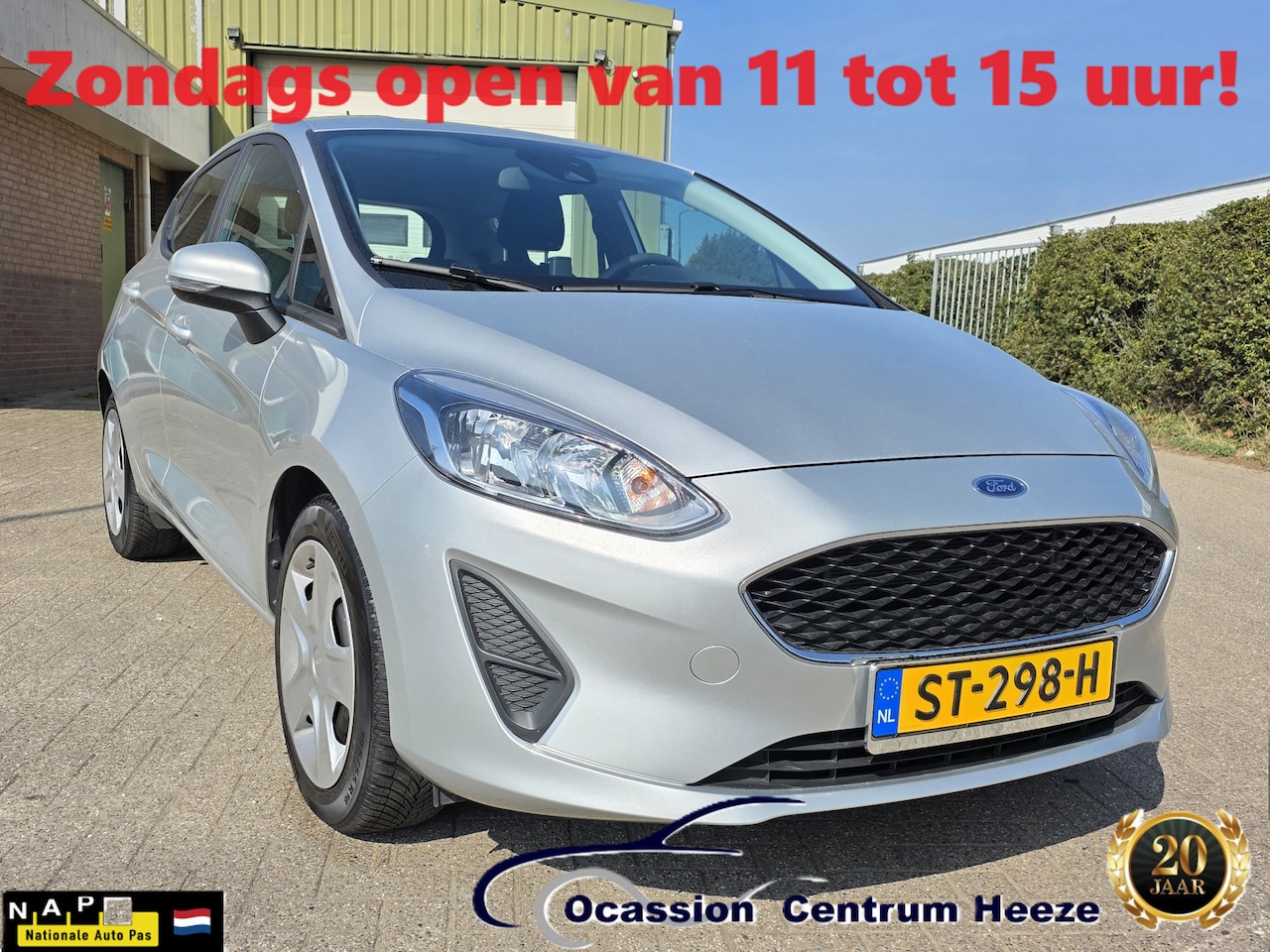 Ford Fiesta - 1.1 Trend 1.1 Trend, Parkeersensoren, Bluetooth, Zondag OPEN! - AutoWereld.nl