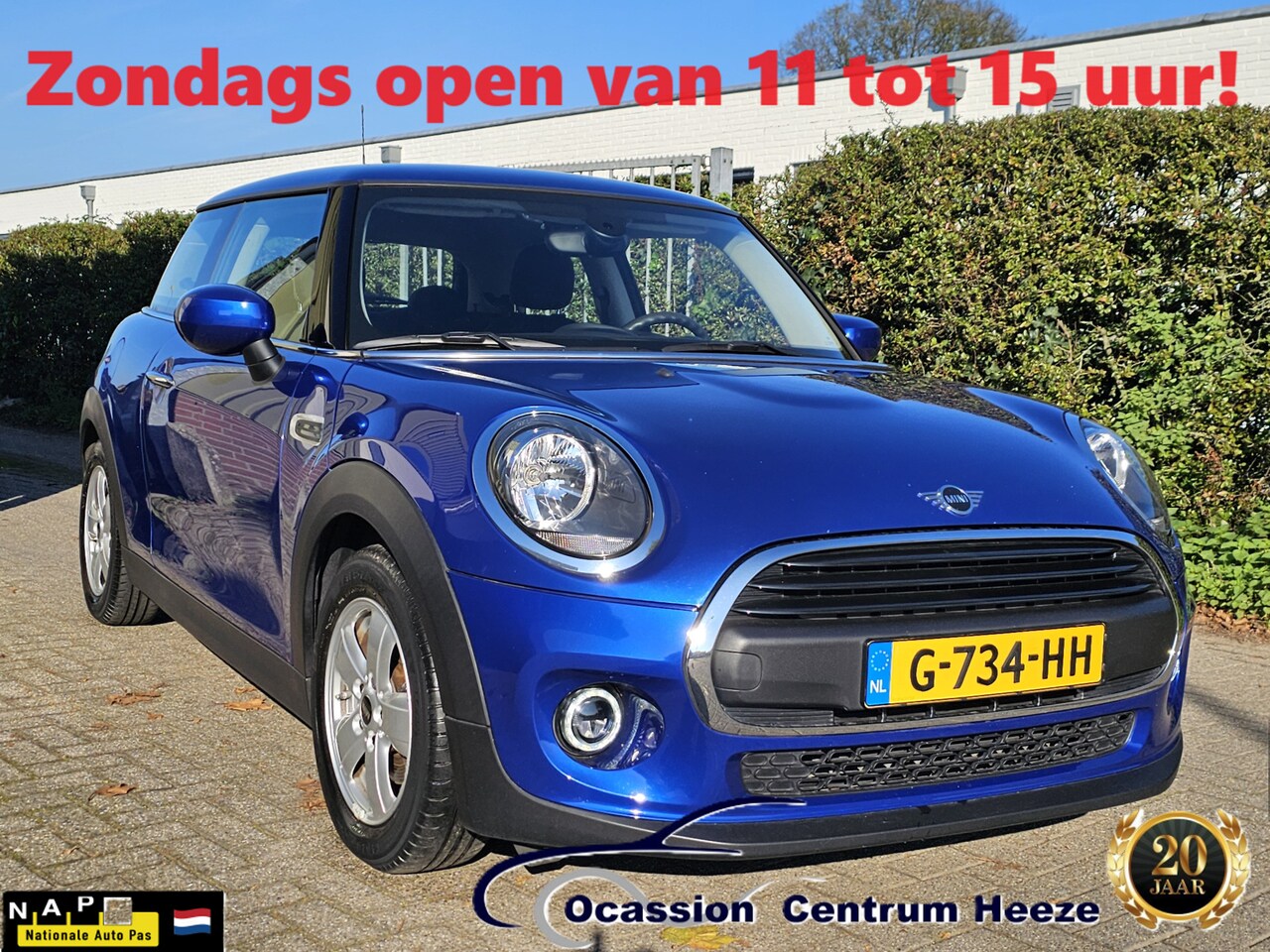 MINI Mini - 1.5, 1e Eig! Keyless! Lm Velgen! Apk Nw! Zondag OPEN! - AutoWereld.nl