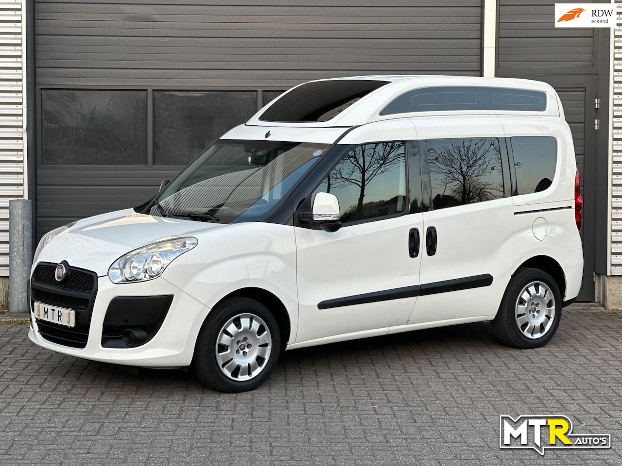 Fiat Doblò - 1.4 Pop L1H2 INVALIDE|NWE APK|AIRCO|MINI CAMPER - AutoWereld.nl