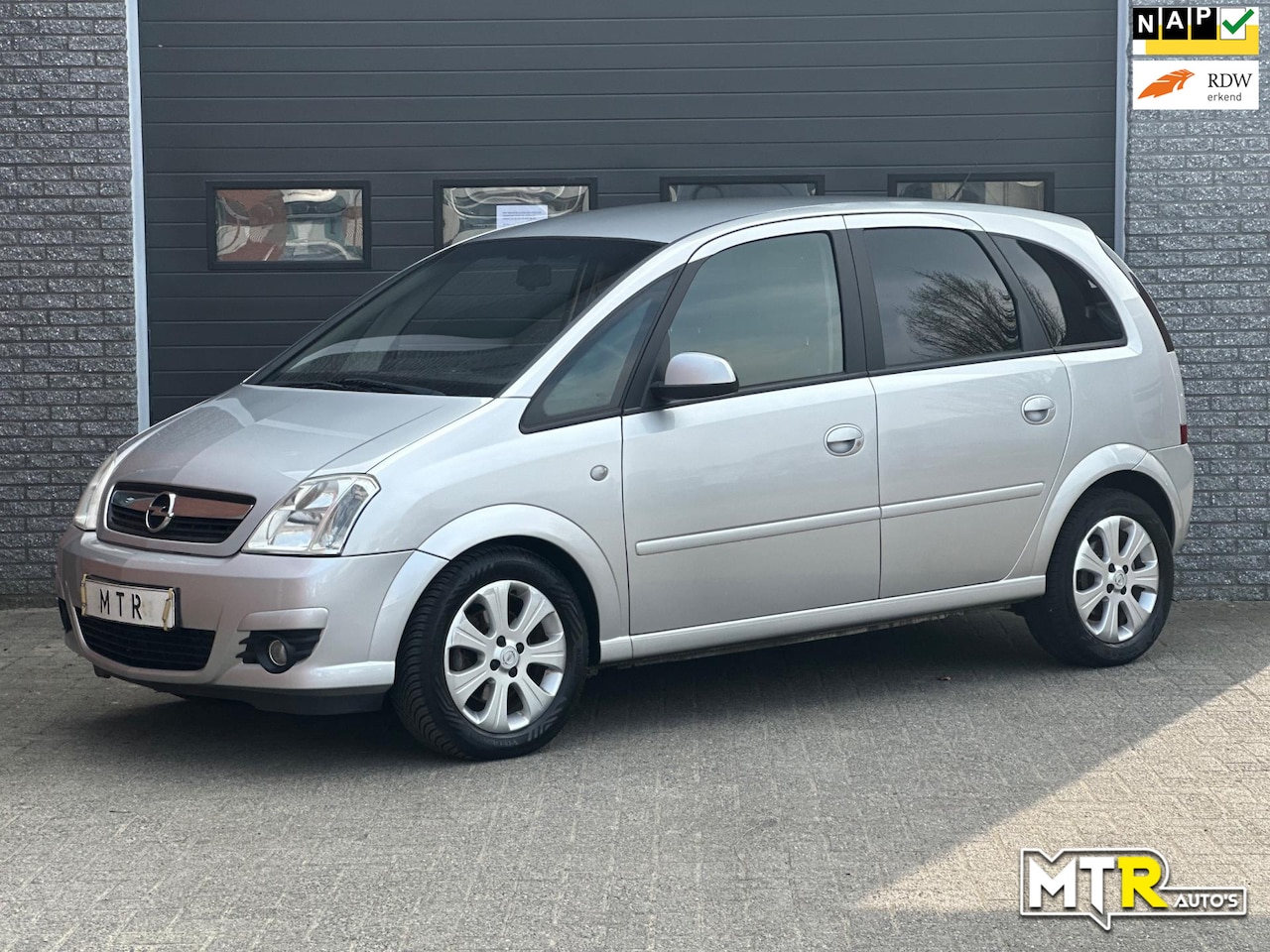 Opel Meriva - 1.6-16V Temptation NAP|NWE APK|CLIMA|CRUISE|LEER - AutoWereld.nl