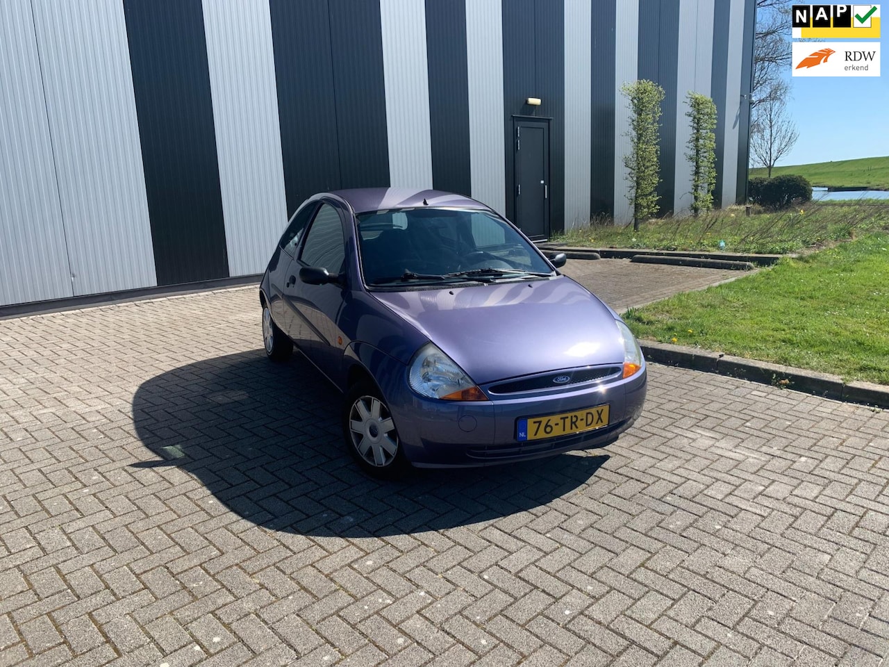 Ford Ka - 1.3 Futura 1e Eigenaar - Nw APK - Airco - ElekPakket - 2 Sleutels - AutoWereld.nl