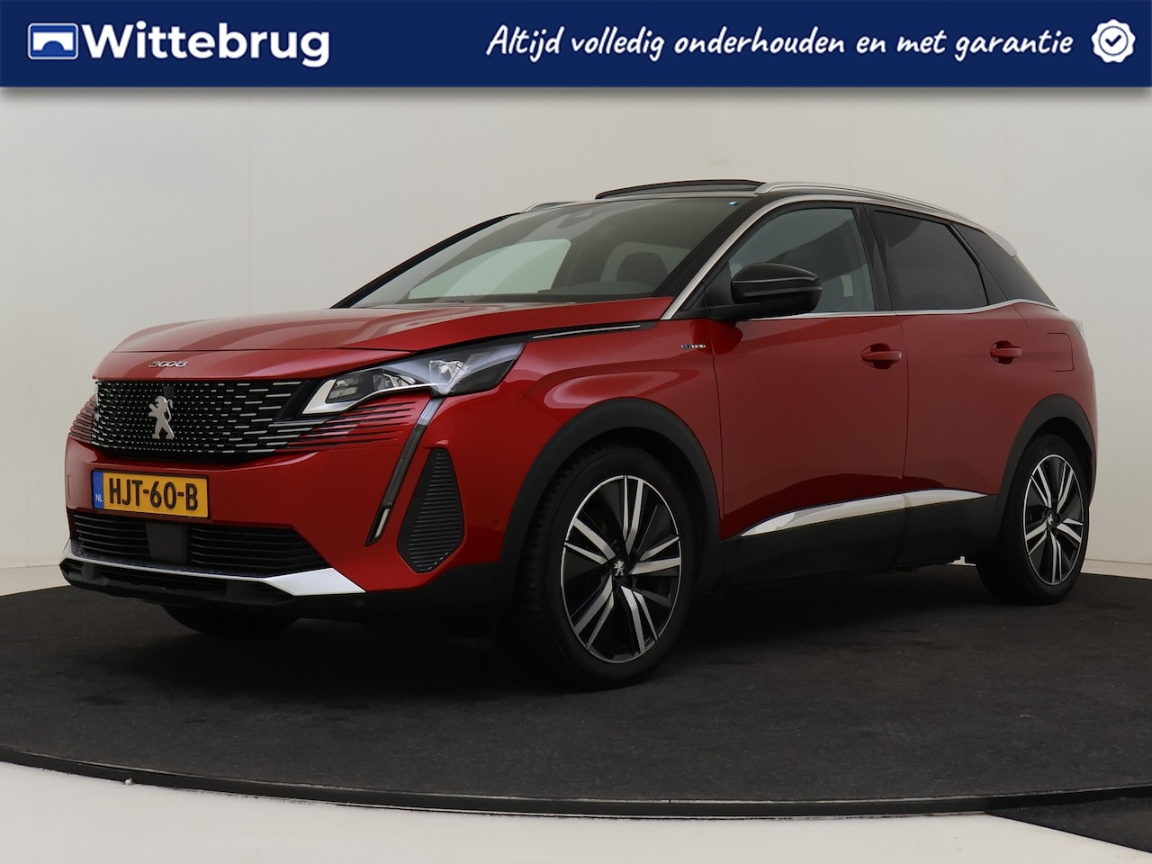 Peugeot 3008 - 1.6 HYbrid 225 GT Automaat | Schuif/kanteldak | Leder / Alcantara | Zeer compleet - AutoWereld.nl