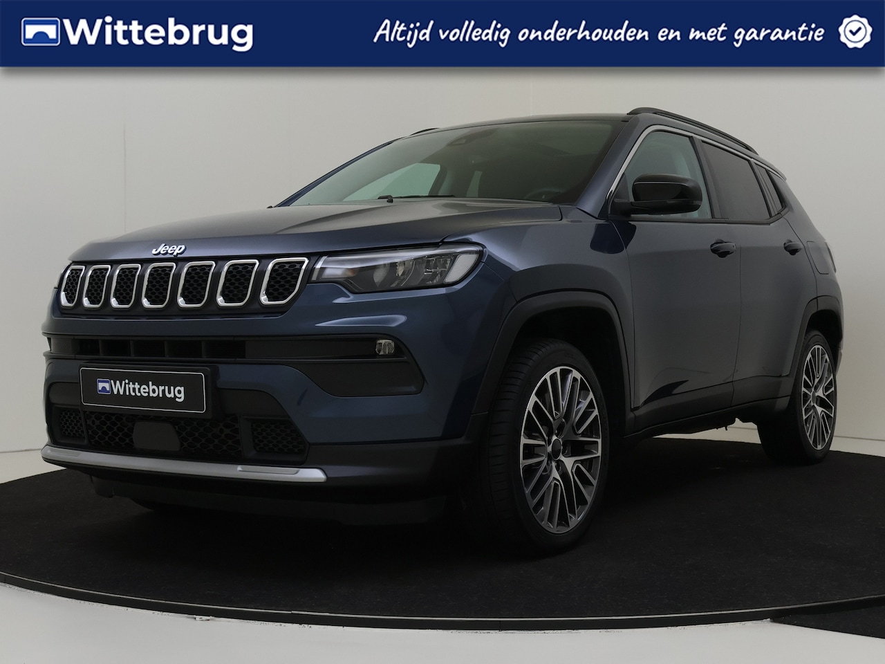 Jeep Compass - 4xe 190 Plug-in Hybrid Electric Limited Lease Edition | Navigatie | Parkeercamera | Adapti - AutoWereld.nl