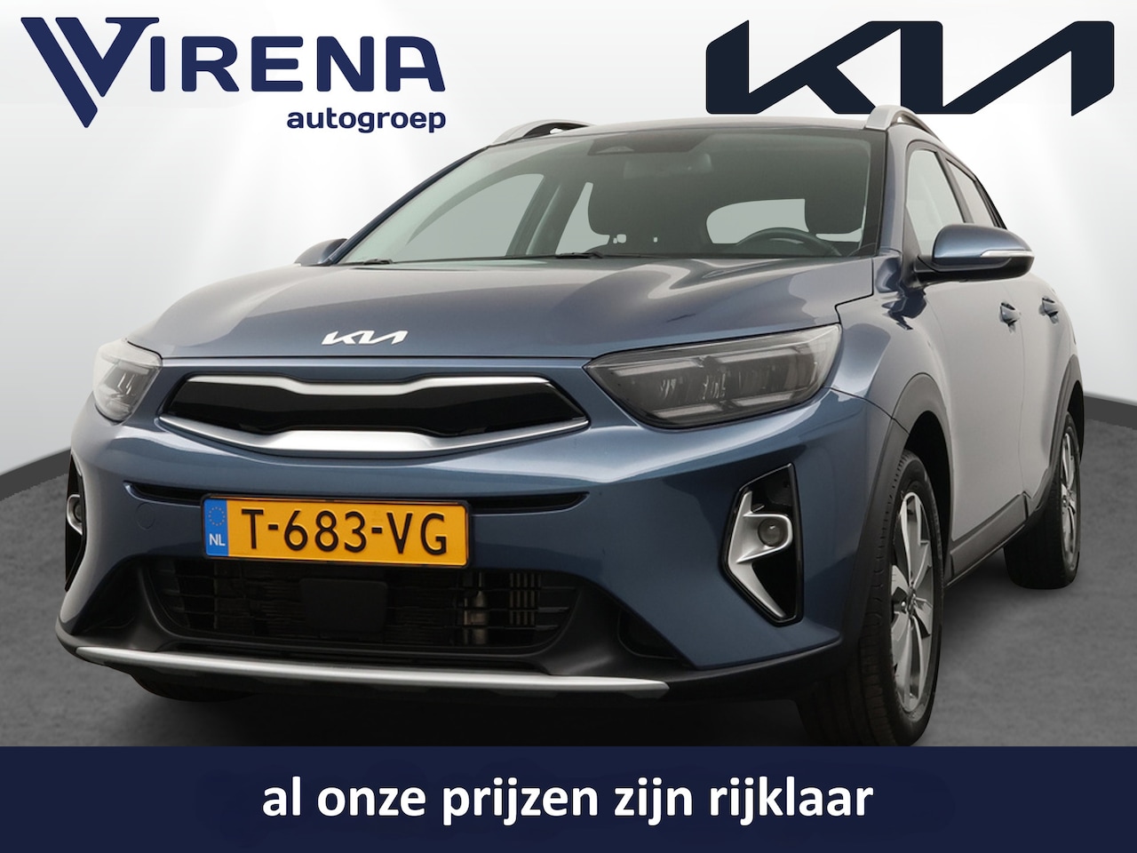 Kia Stonic - 1.0 T-GDi MHEV DynamicPlusLine - Led Koplampen - Climate Control - Cruise Control - Naviga - AutoWereld.nl