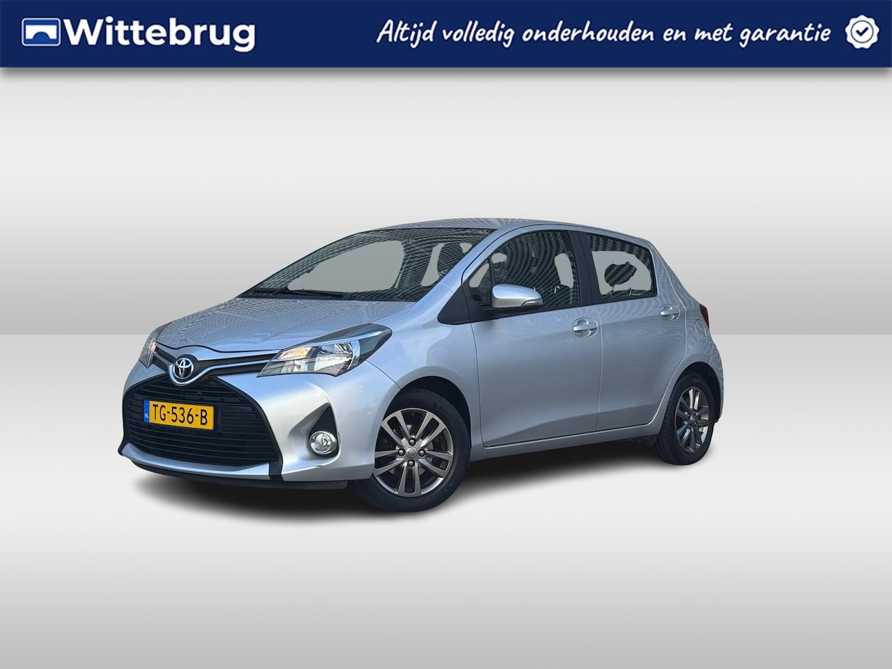 Toyota Yaris - 1.0 VVT-i Aspiration Bi-Tone / Metallic lak / Lichtmetaal 15 '' ** - AutoWereld.nl