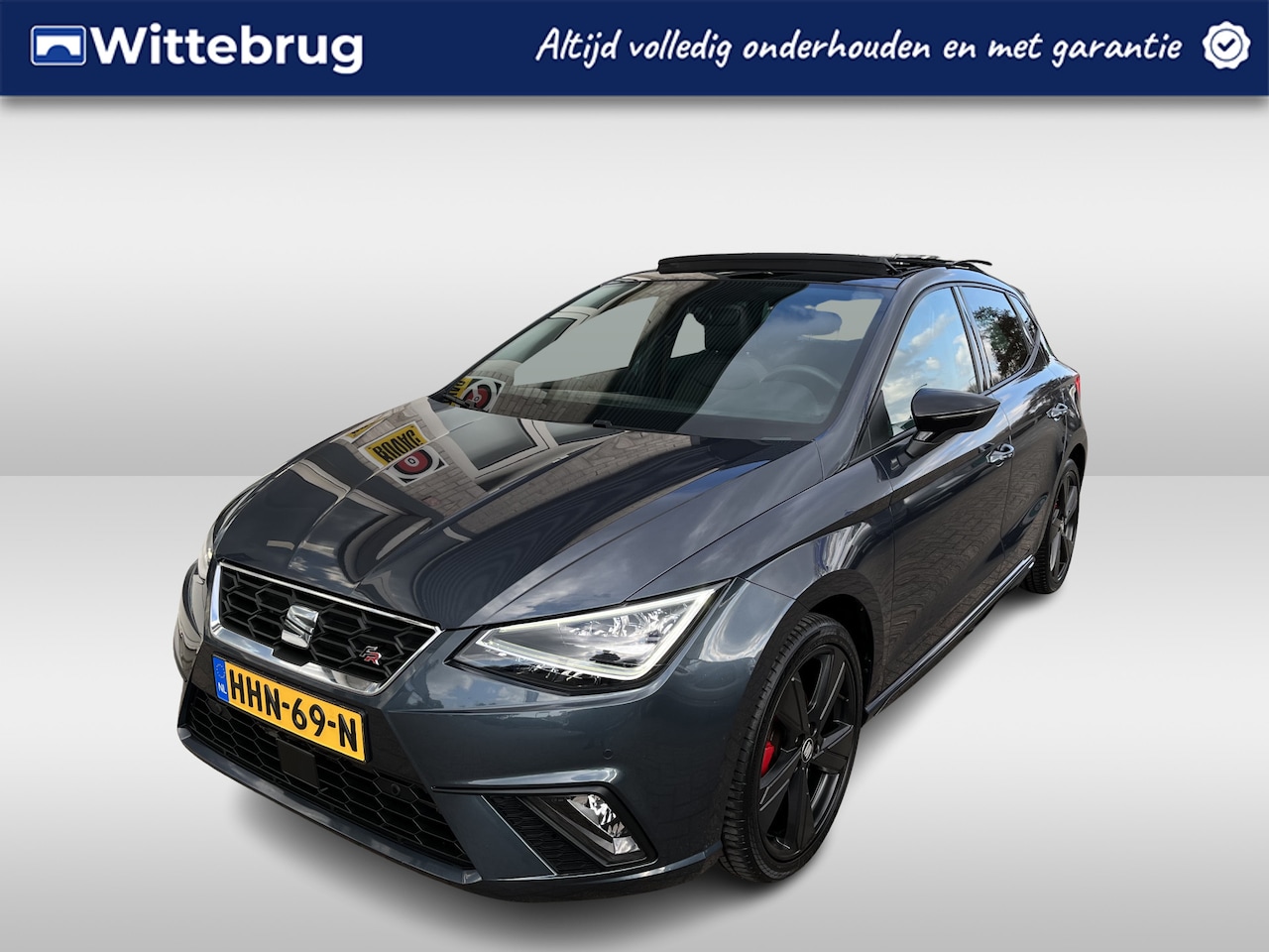 Seat Ibiza - 1.0 TSI FR Black Edition / PANO/ CAMERA/ PARK. SENSOREN/ LED/ CRUISE/ VIRTUAL COCKPIT/ STO - AutoWereld.nl