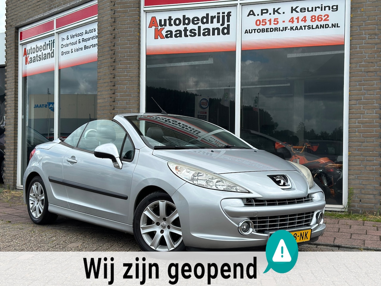 Peugeot 207 CC - 1.6 VTi - Leer - Airco - APK 03-2025 - AutoWereld.nl