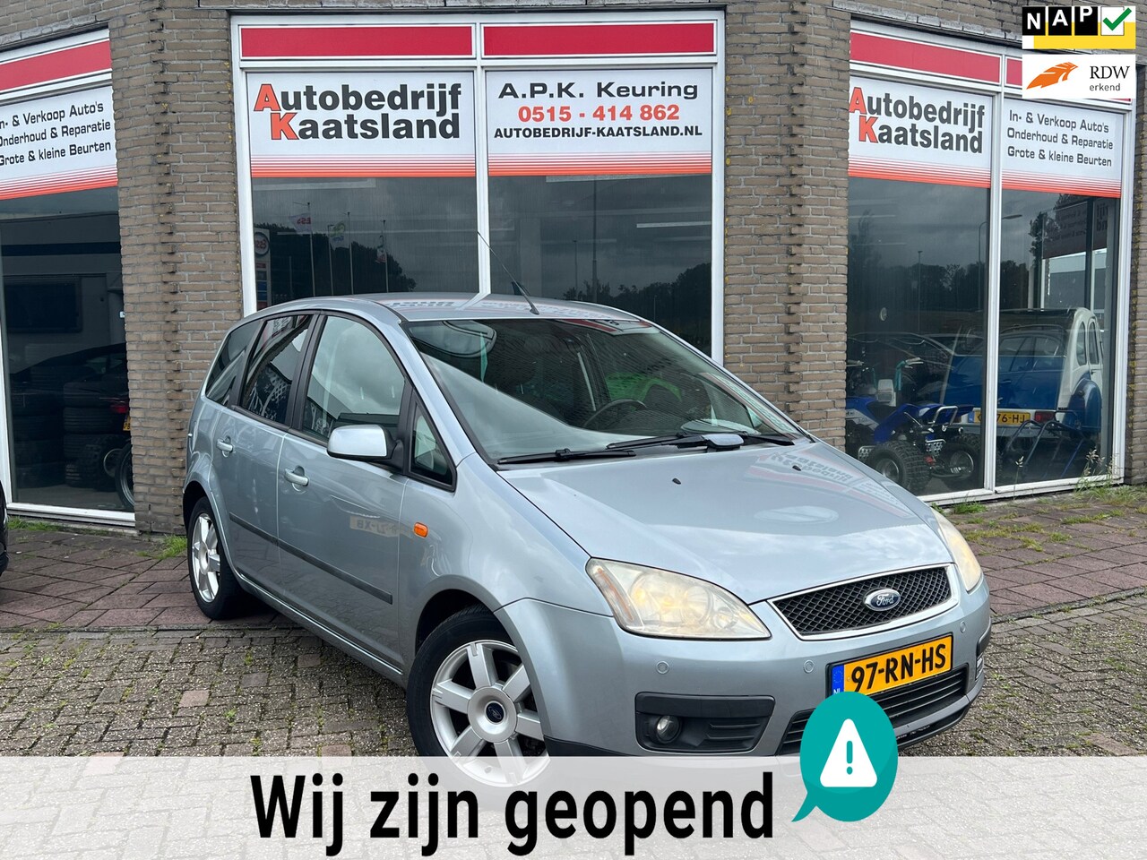 Ford Focus C-Max - 1.8-16V Futura - Airco - Cruise - LMV - AutoWereld.nl