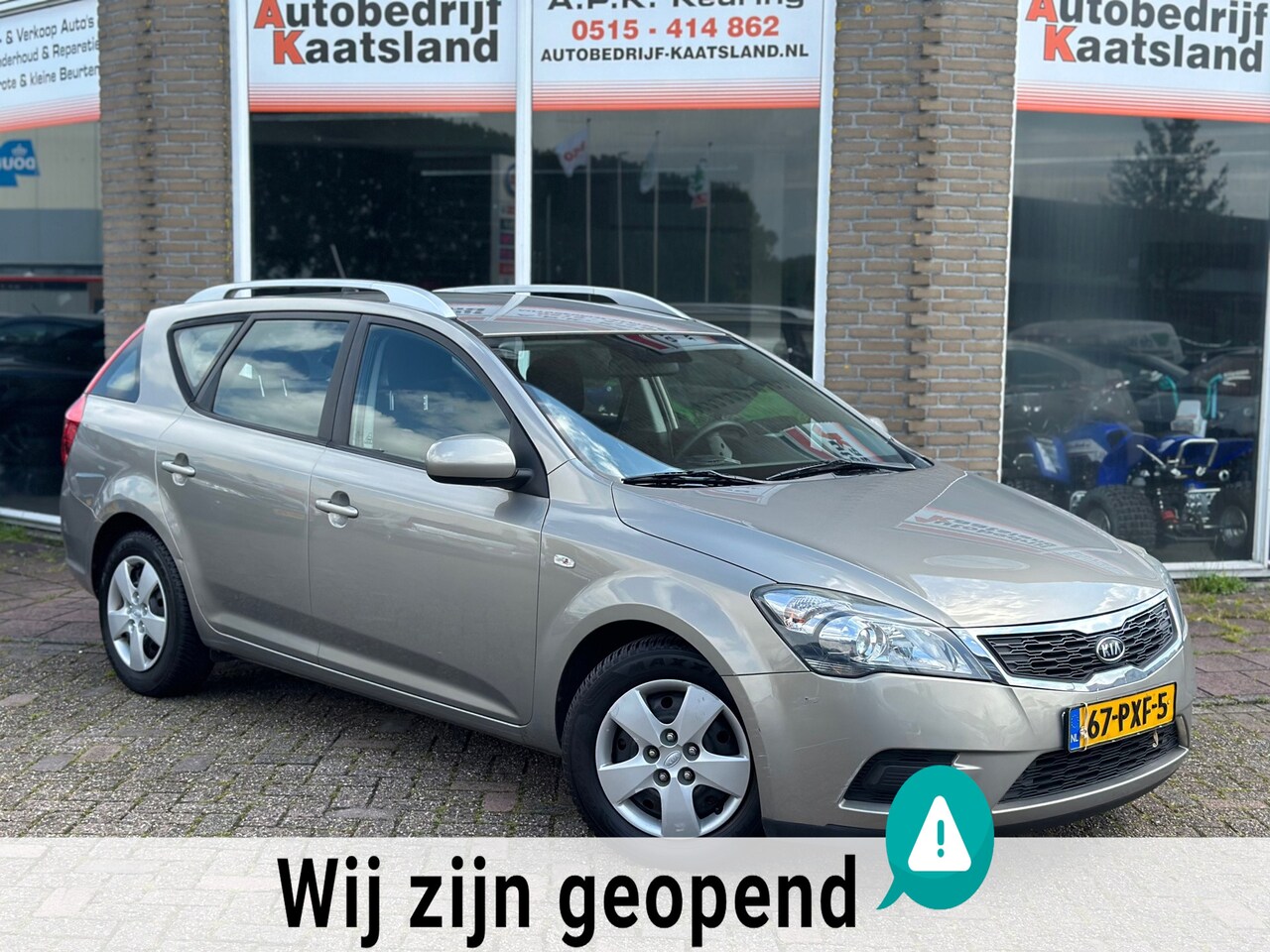 Kia Cee'd - 1.4 CVVT X-tra - Airco - Apk 06-2025 - - AutoWereld.nl