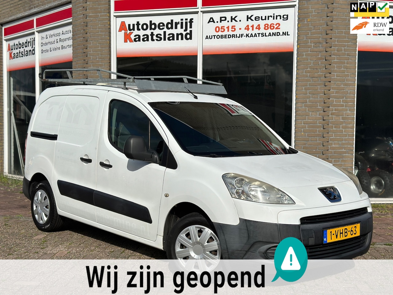 Peugeot Partner - 120 1.6 HDI L1 XT - Airco - Schuifdeur - Cruise - Nieuwe Apk - - AutoWereld.nl
