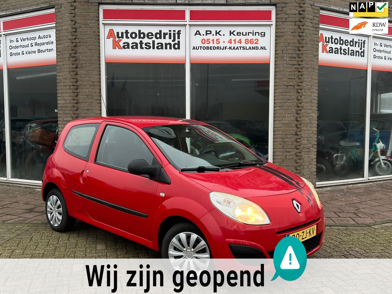 Renault Twingo - 1.2 Authentique - Elekt. ramen - APK: 10-2025 - AutoWereld.nl