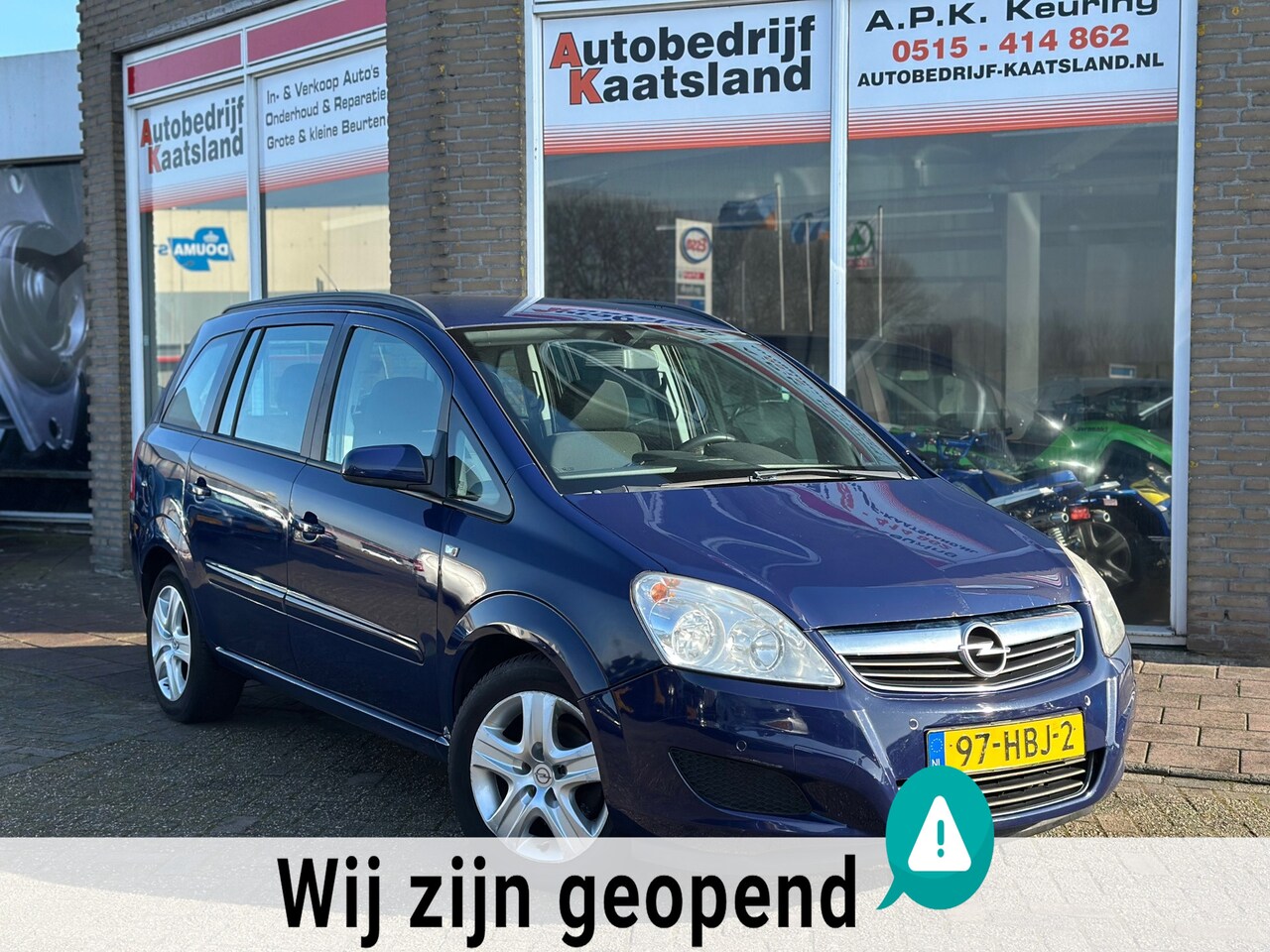 Opel Zafira - 1.6 Business - Airco - Cruise - - AutoWereld.nl