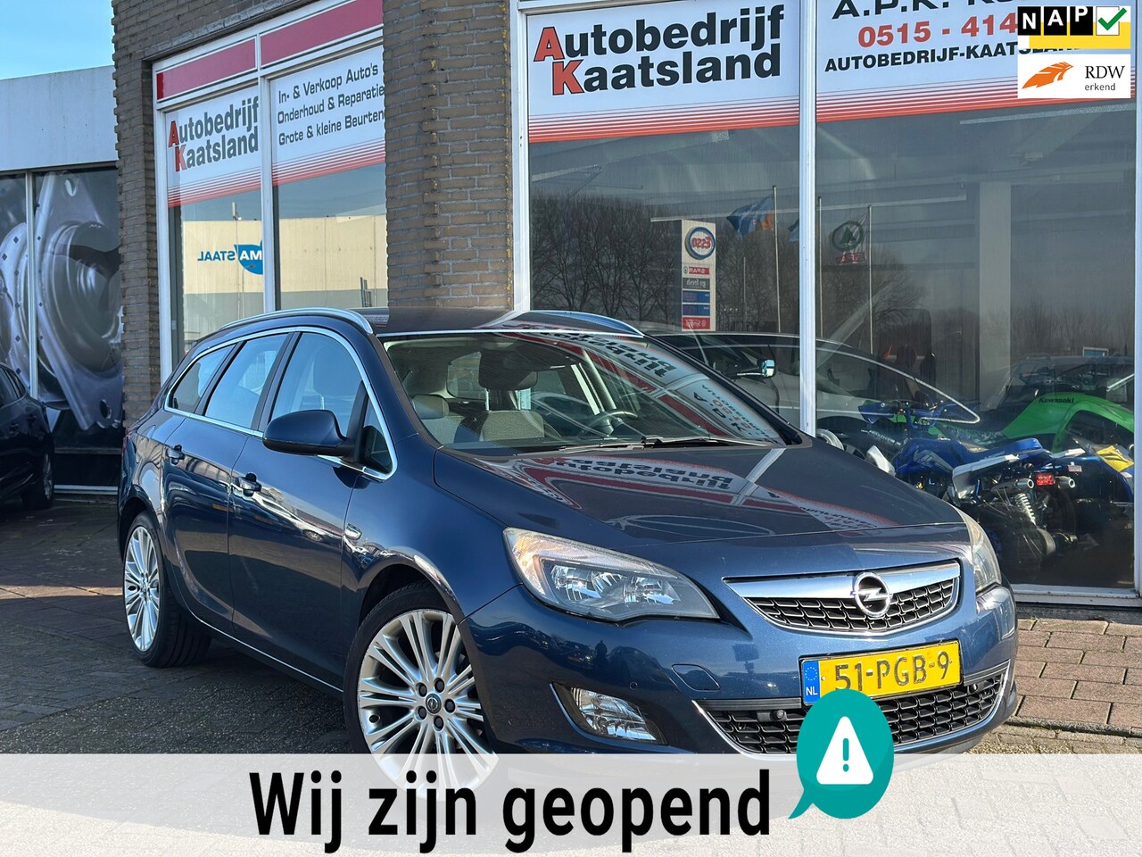 Opel Astra Sports Tourer - 1.4 Turbo Sport - Navi - Clima - Cruise - - AutoWereld.nl