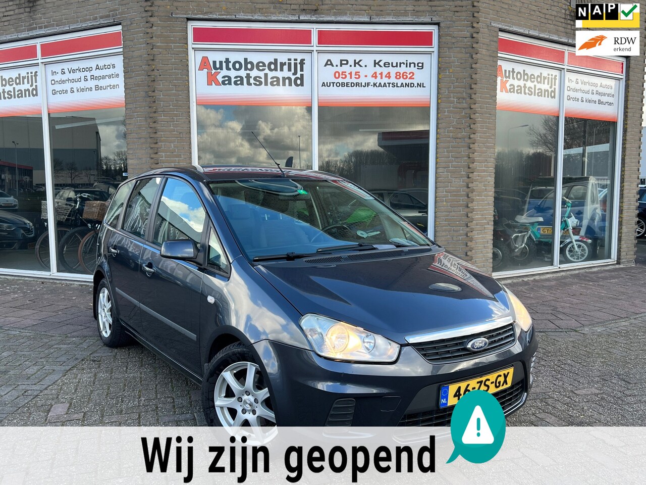 Ford C-Max - 1.6-16V Trend - Airco - Cruise - Trekhaak - AutoWereld.nl