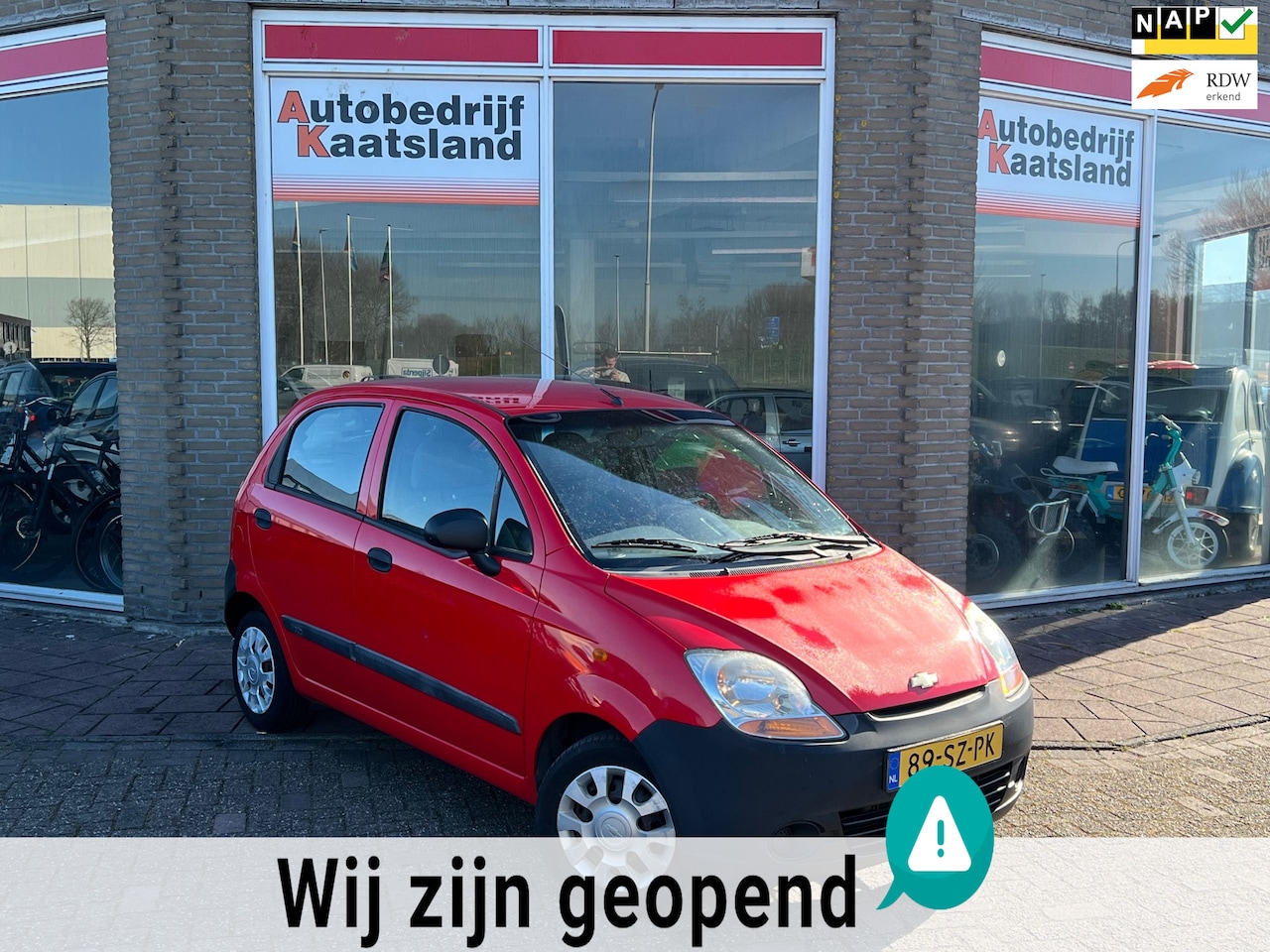 Chevrolet Matiz - 0.8 Pure - 73.040 KM - APK: 03-2026 - AutoWereld.nl